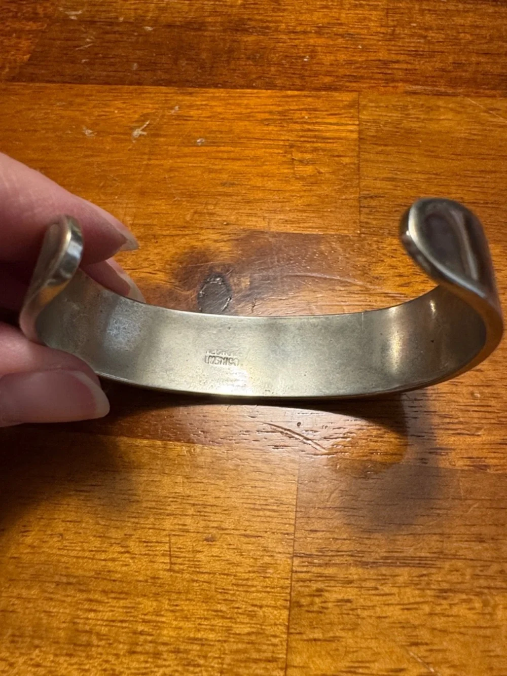 Sterling Abalone and Mother of Pearl Bangle